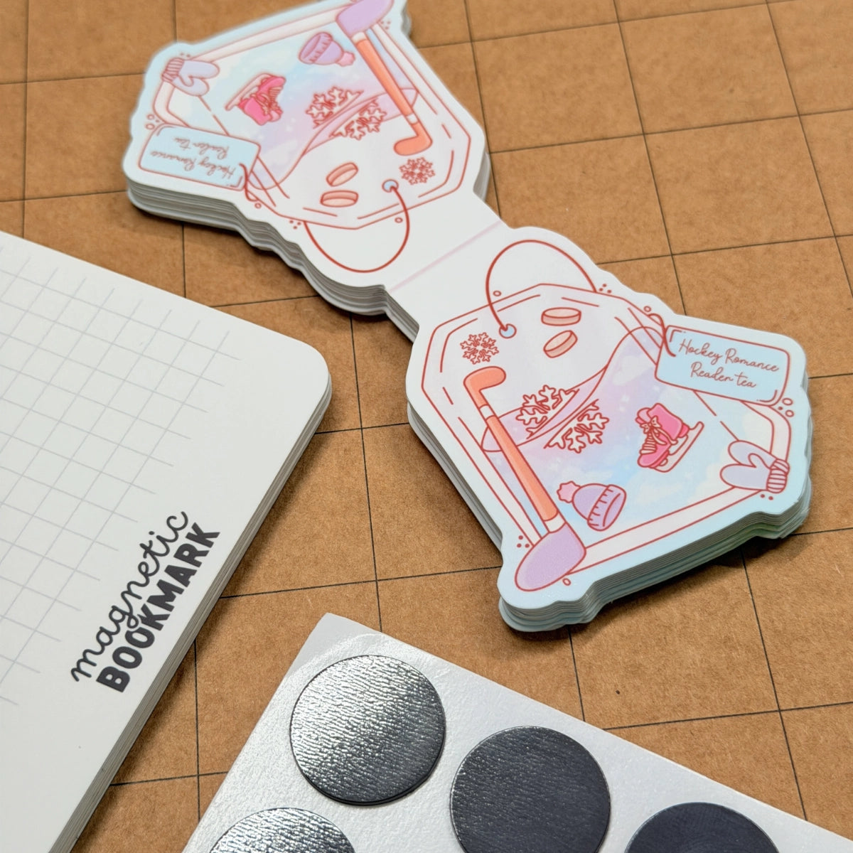 Hockey Romance Tea | Magnetic Bookmark
