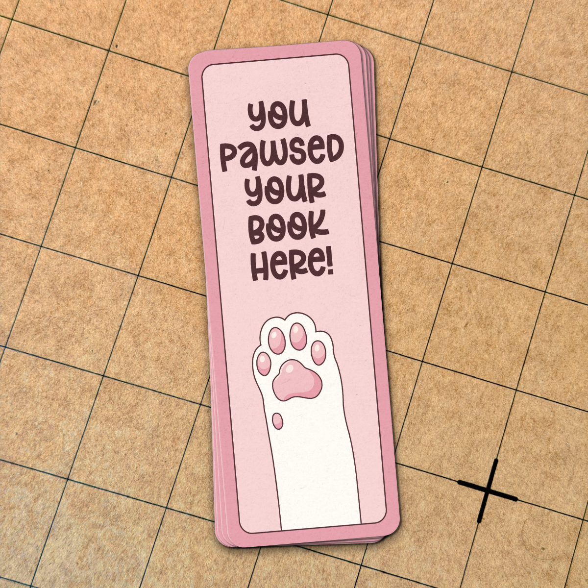 You Pawsed Your Book Here | Bookmark