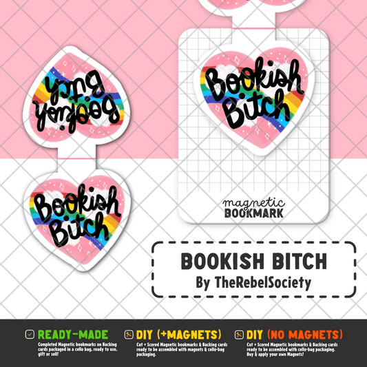 Bookish Bitch | Magnetic Bookmark - Stickiply