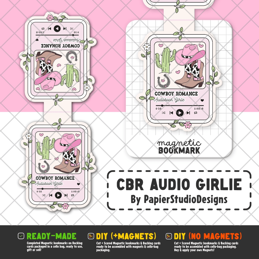 Cowboy Romance | Magnetic Bookmark - Stickiply