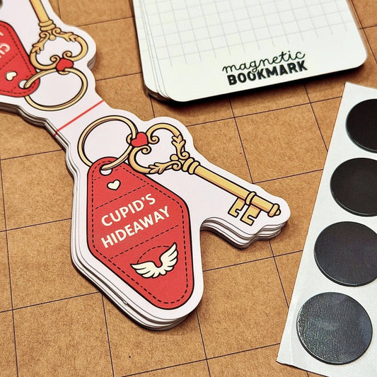 Cupid's Hideaway | Magnetic Bookmark - Stickiply