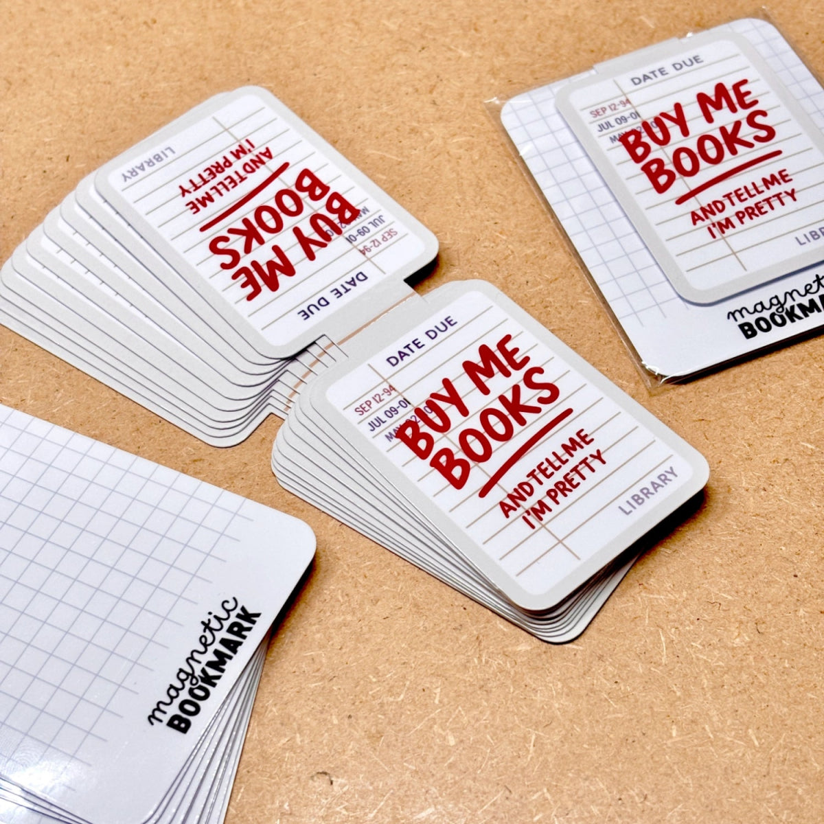 CUSTOM MAGNETIC BOOKMARKS - Stickiply