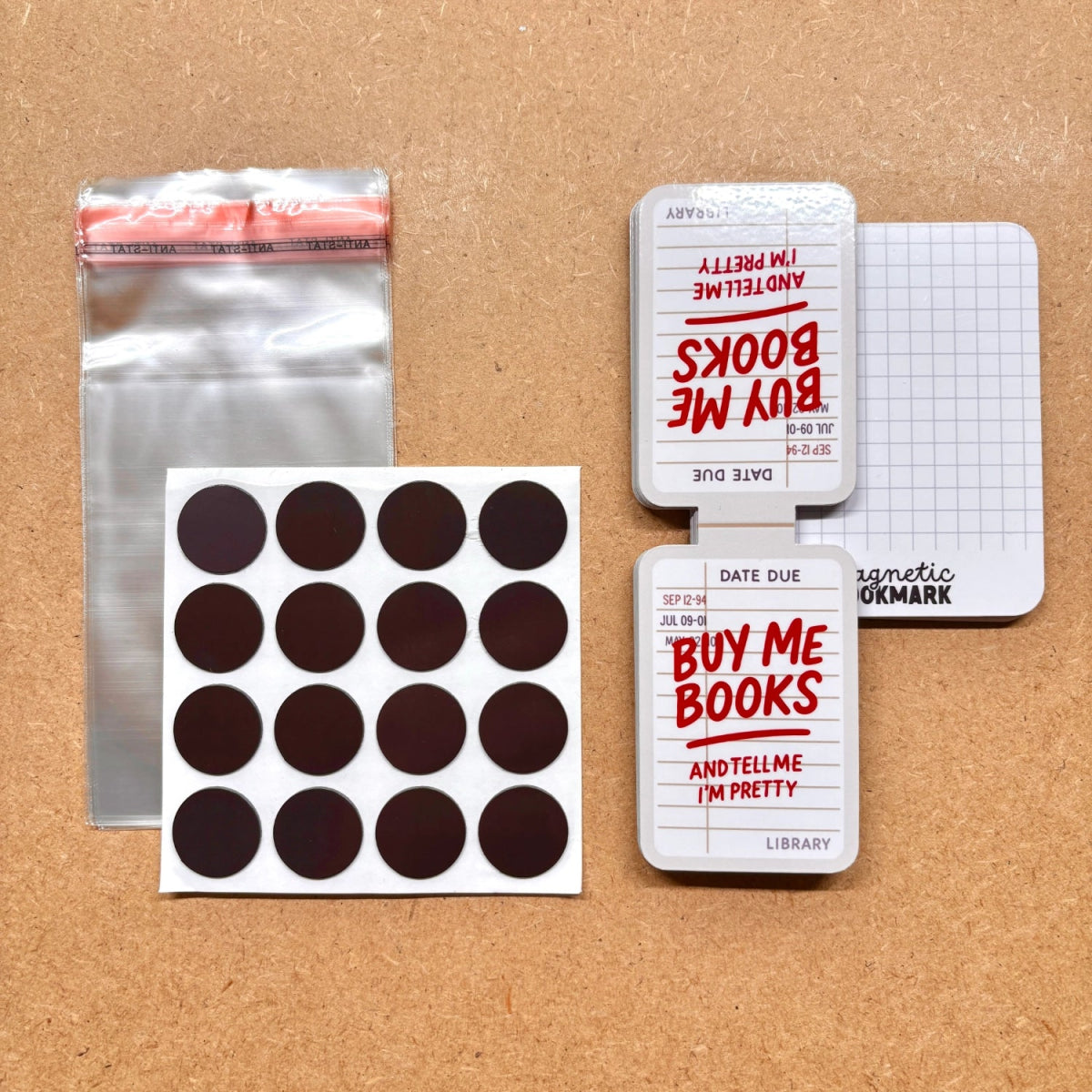 CUSTOM MAGNETIC BOOKMARKS - Stickiply