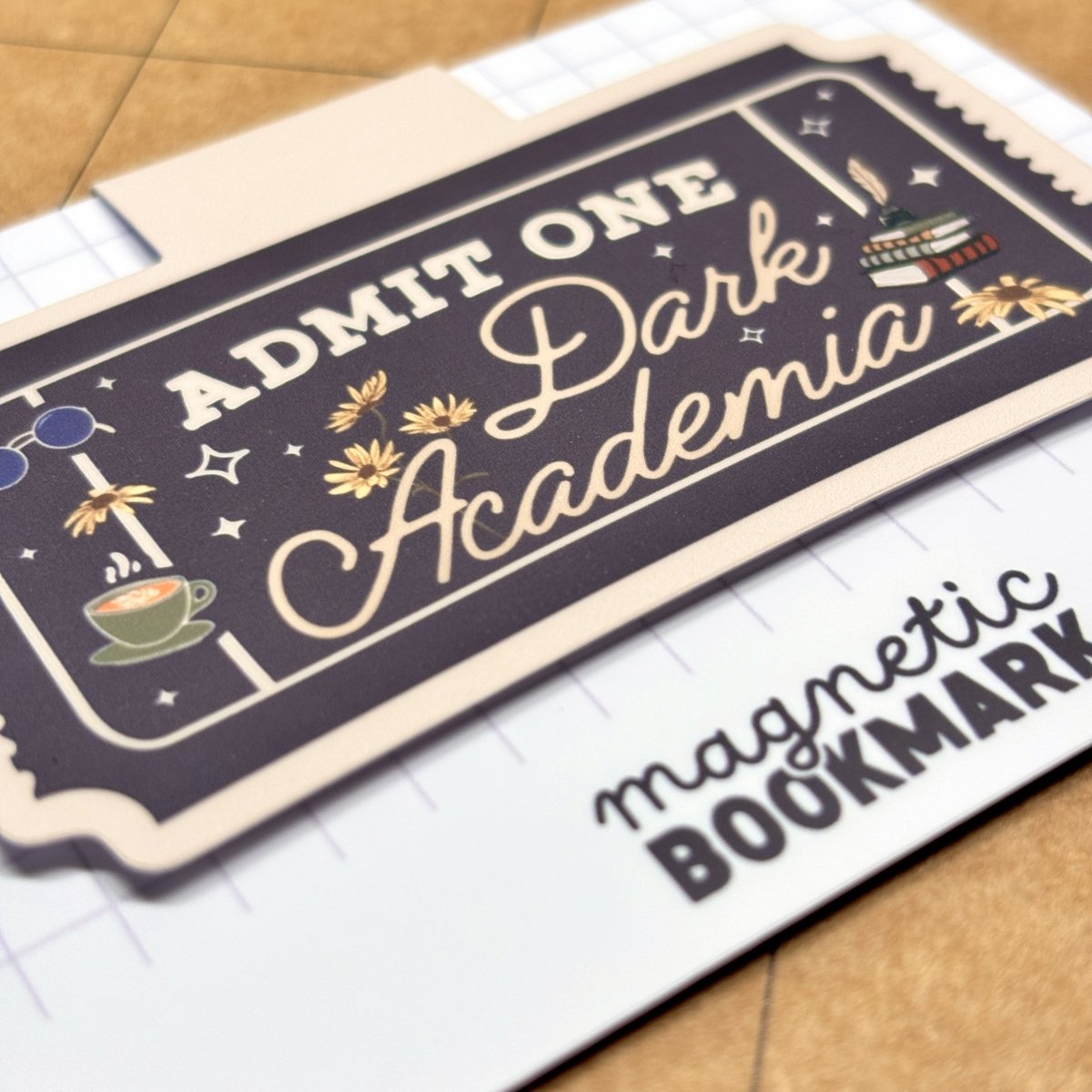 Dark Academia | Magnetic Bookmark