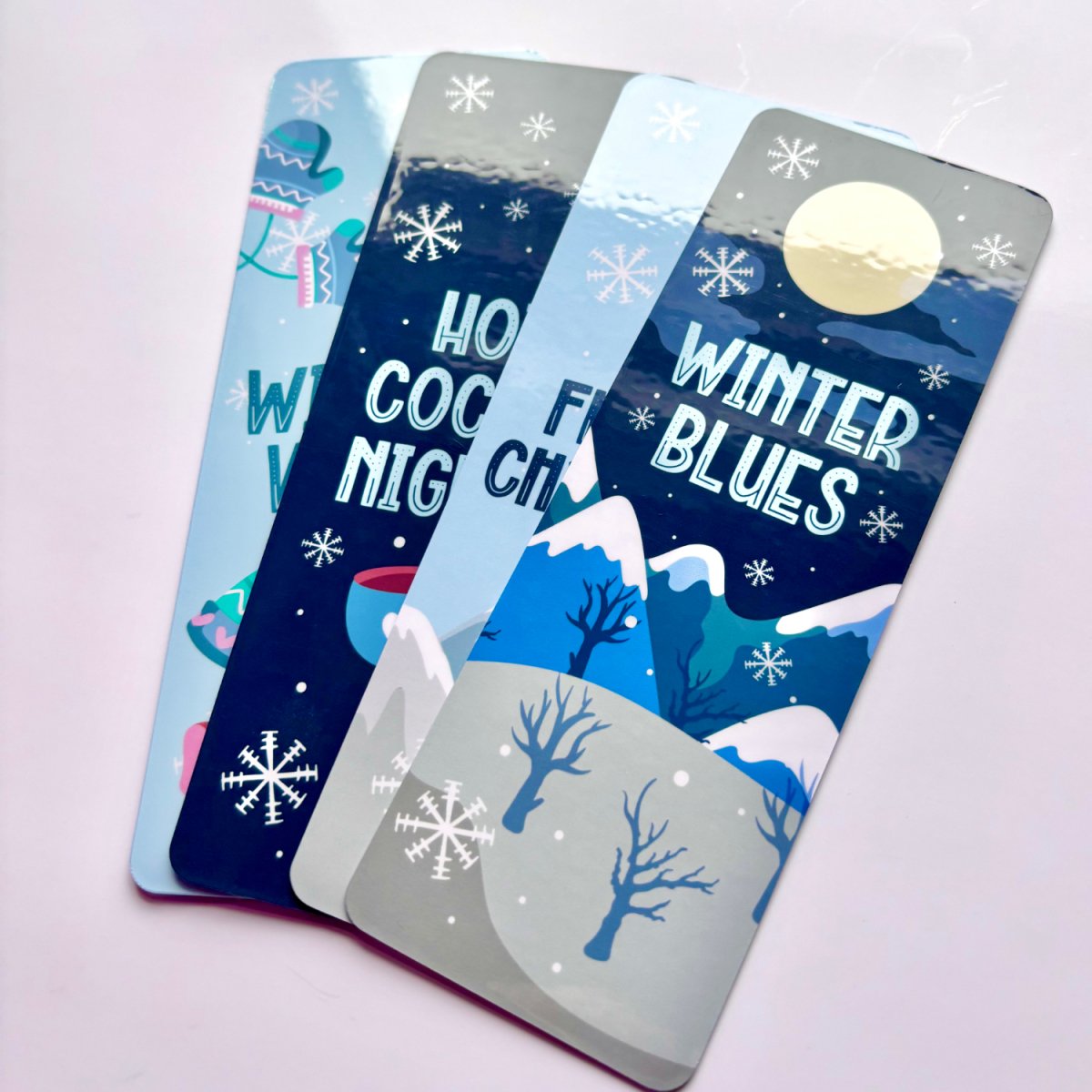 Frosty Chapters Bookmark (Winter Collection) - Premium Bookmark - Just £1.75!
