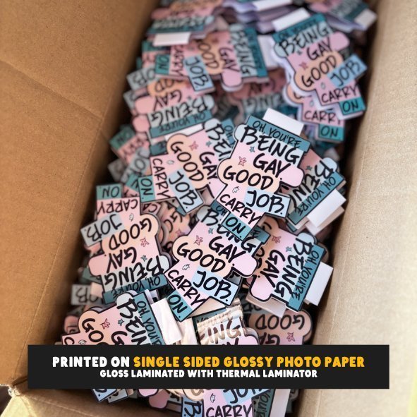 Glossy Laminating Pouches (150micron) - Stickiply