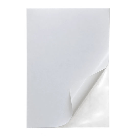 Printbart vinyl klistermærkepapir | Mat (klart bagpapir)