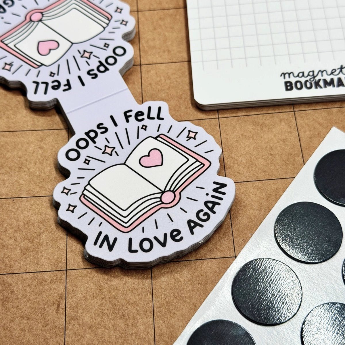 Oops, I Fell in Love Again | Magnetic Bookmark - Stickiply