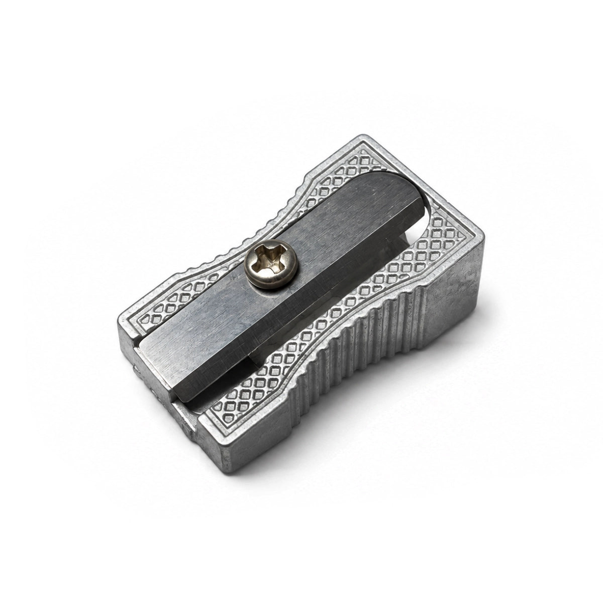 Aluminium wedge pencil sharpener