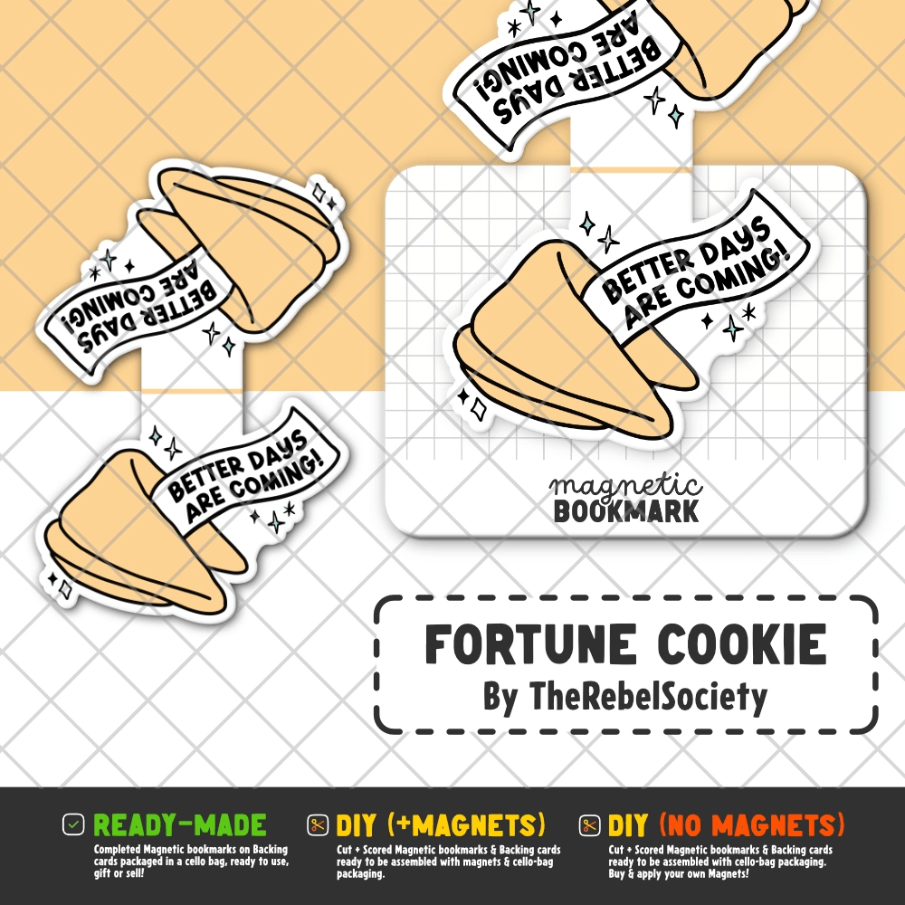 Positive Vibes | Magnetic Bookmarks - Stickiply