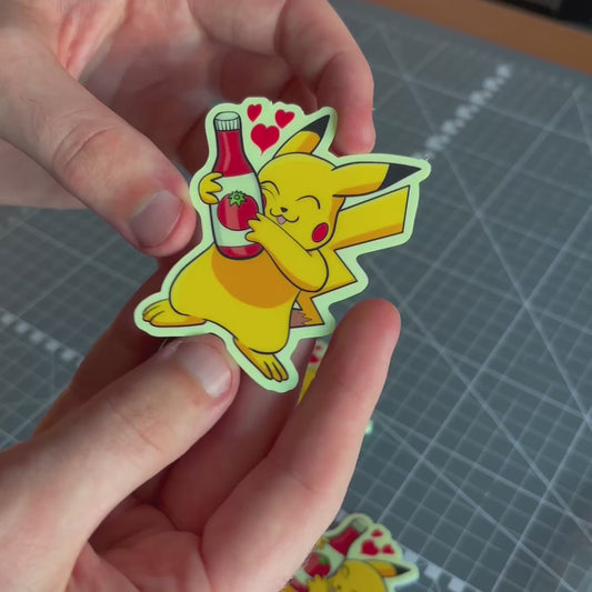 Printable Vinyl Sticker Paper | Glow in the Dark (A4)