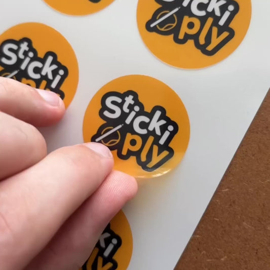 Printable Vinyl Sticker Paper | Clear (A4)