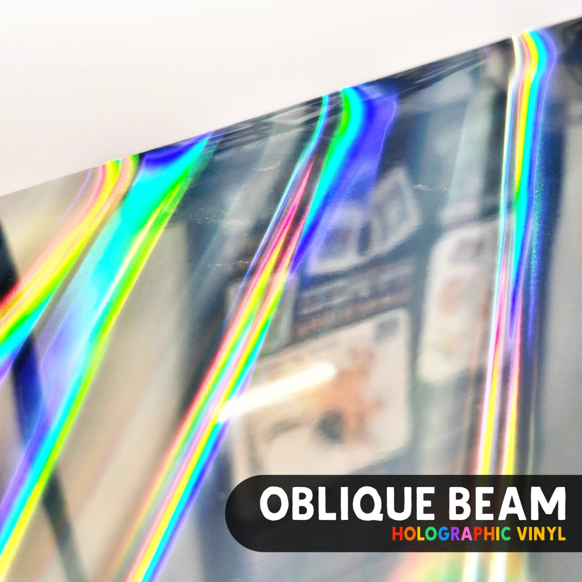Printable Vinyl Sticker Paper | Holographic (A4) - Stickiply