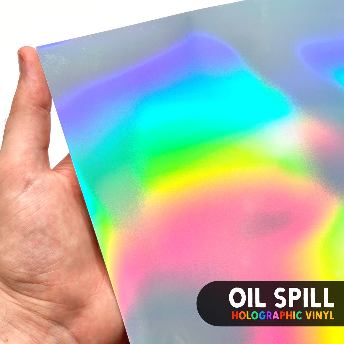 Printable Vinyl Sticker Paper | Holographic (A4) - Stickiply