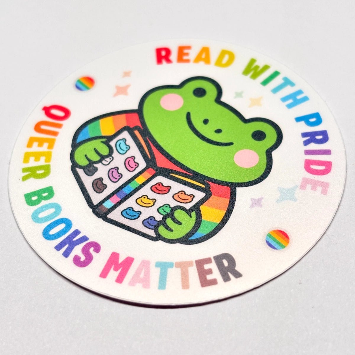 Queer Books Matter Sticker - Stickiply