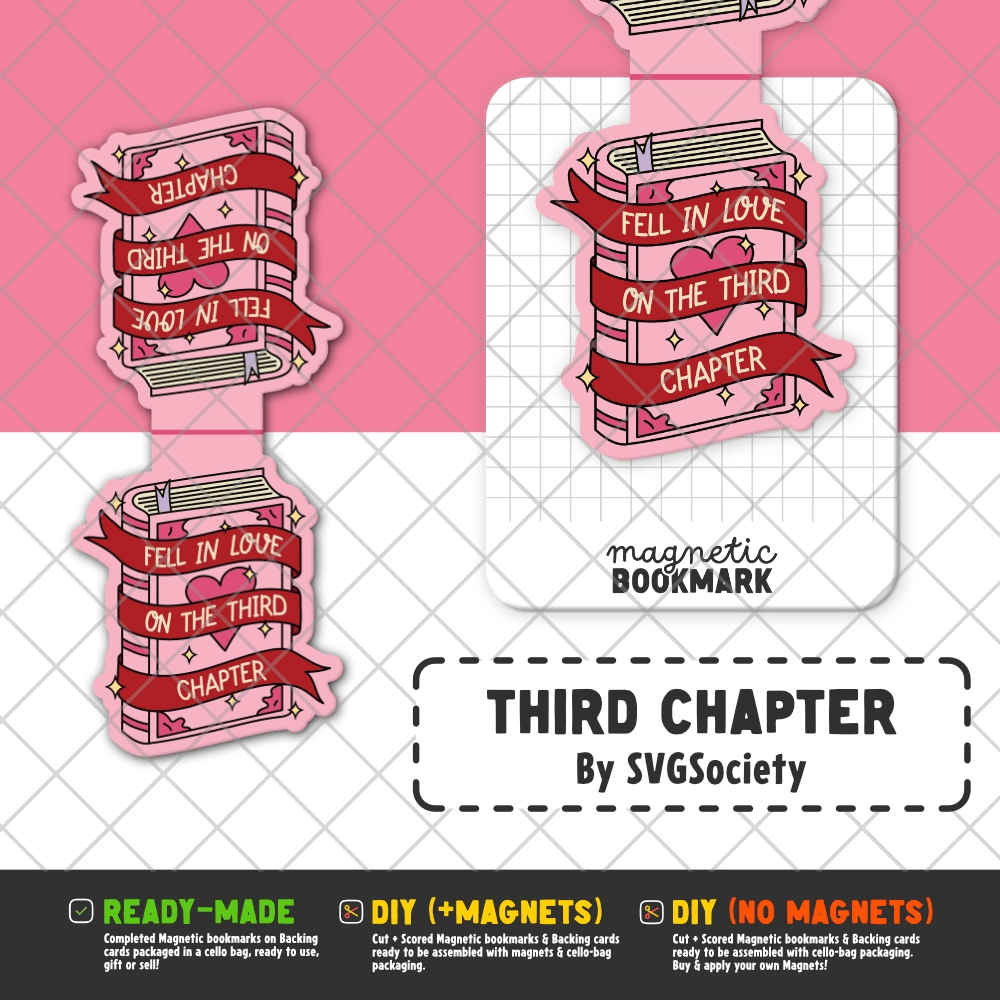 Romance | Magnetic Bookmarks - Stickiply