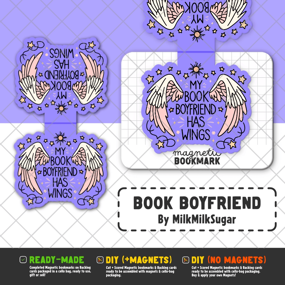 Romance | Magnetic Bookmarks - Stickiply