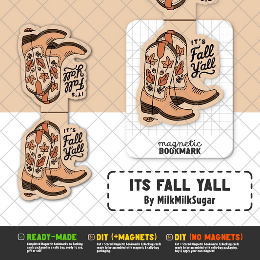 Seasonal Vibes | Magnetic Bookmarks - Stickiply
