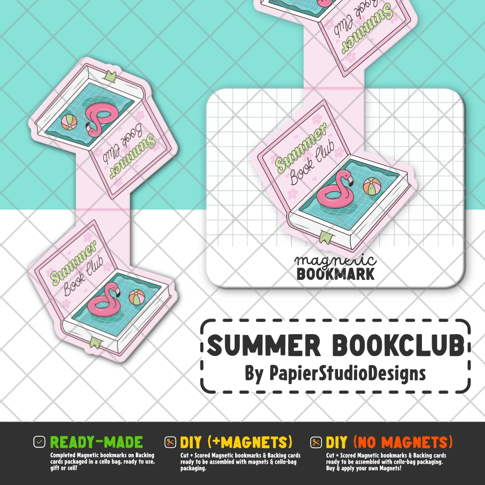 Seasonal Vibes | Magnetic Bookmarks - Stickiply