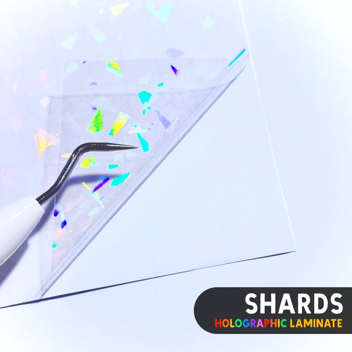 Self - Adhesive Holographic Laminates (A4) - Stickiply