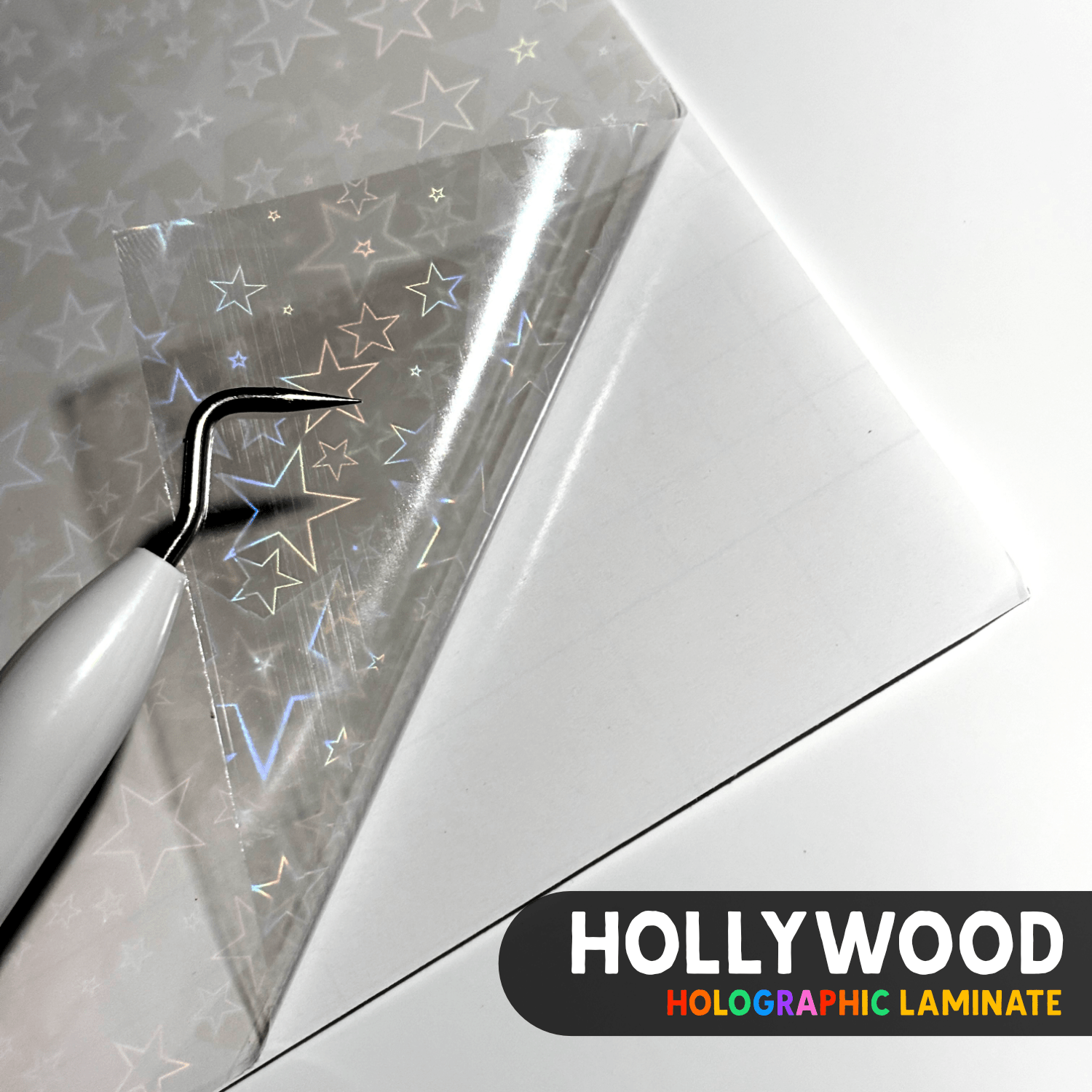 Self - Adhesive Holographic Laminates (A4) - Stickiply