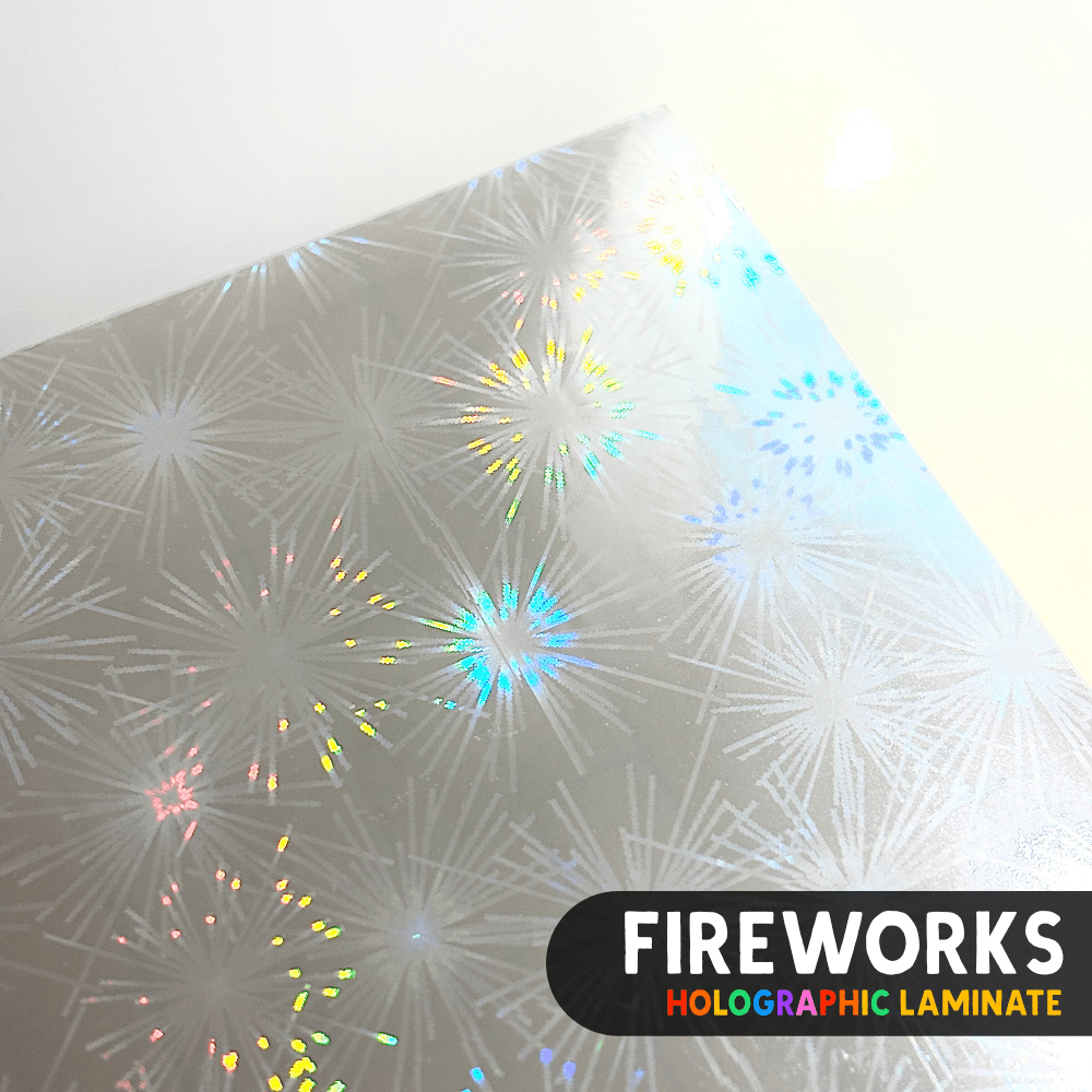 Self - Adhesive Holographic Laminates (A4) - Stickiply