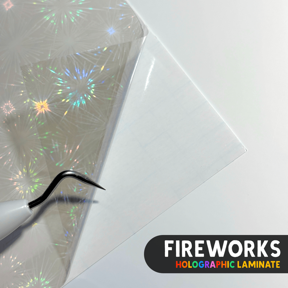 Self - Adhesive Holographic Laminates (A4) - Stickiply