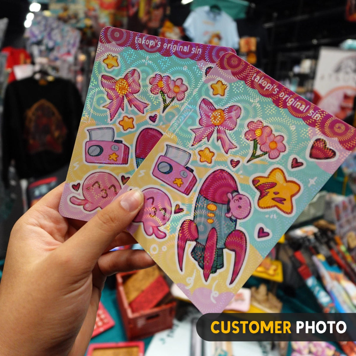 Self - Adhesive Holographic Laminates (A4) - Stickiply