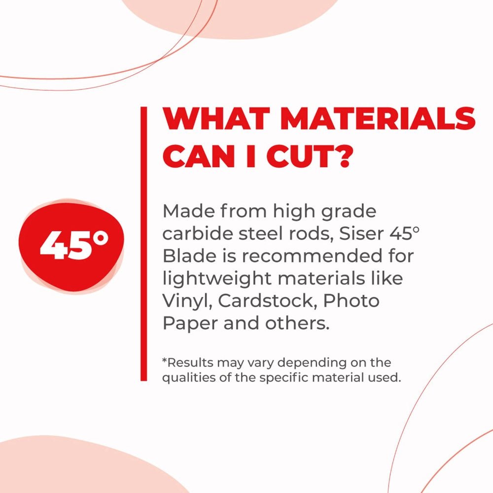 Siser Cutting Blades (45°/60°) - Stickiply