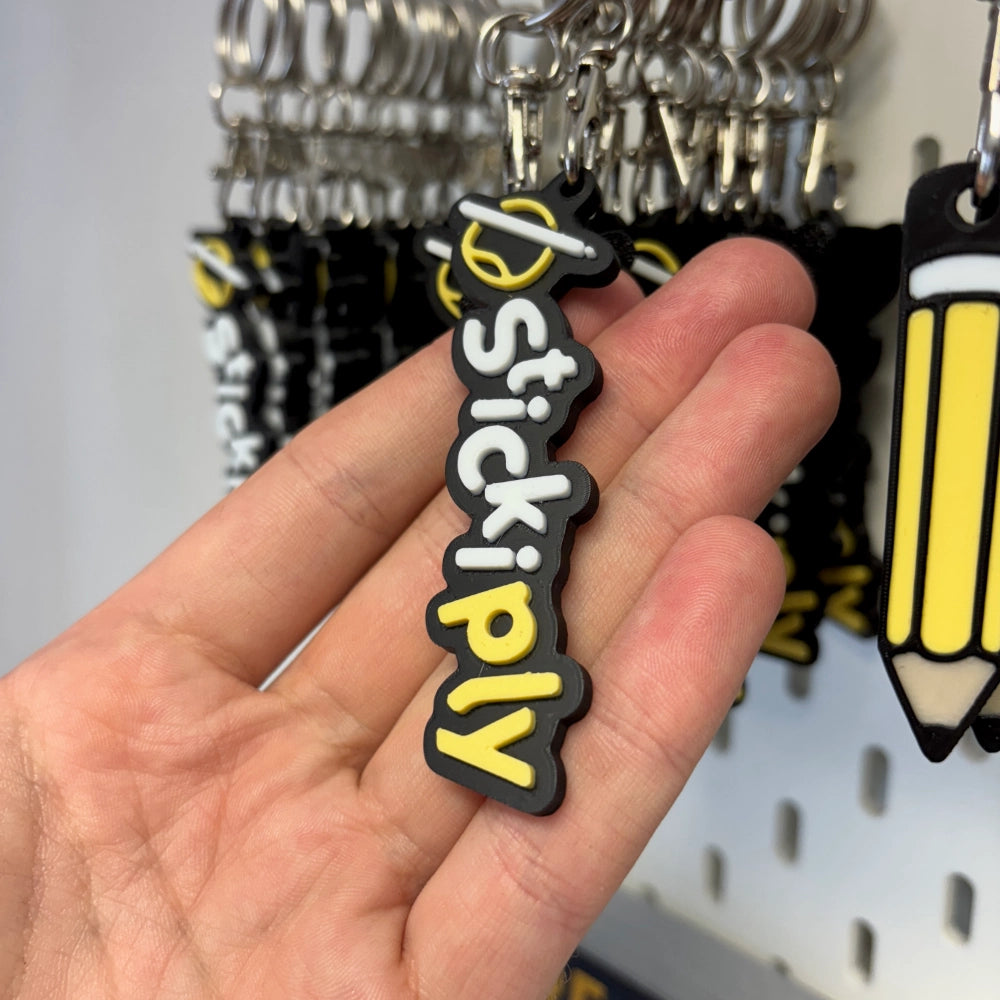 Stickiply 3D Printed Keychain - Premium Keychain - Just £3!
