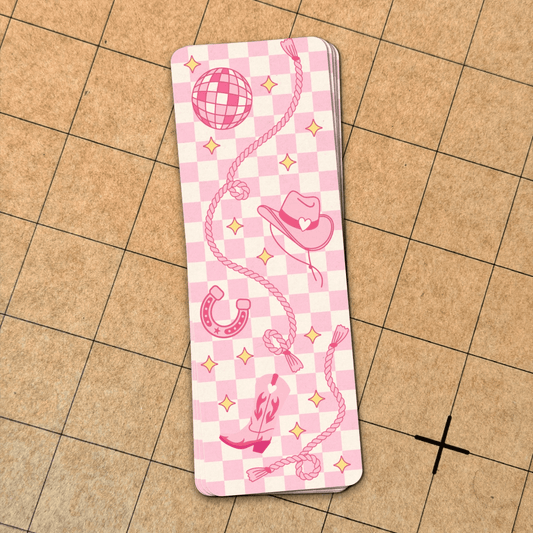 Western Disco Cowgirl | Bookmark - Stickiply