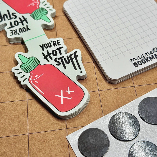 You're Hot Stuff | Magnetic Bookmark - Stickiply