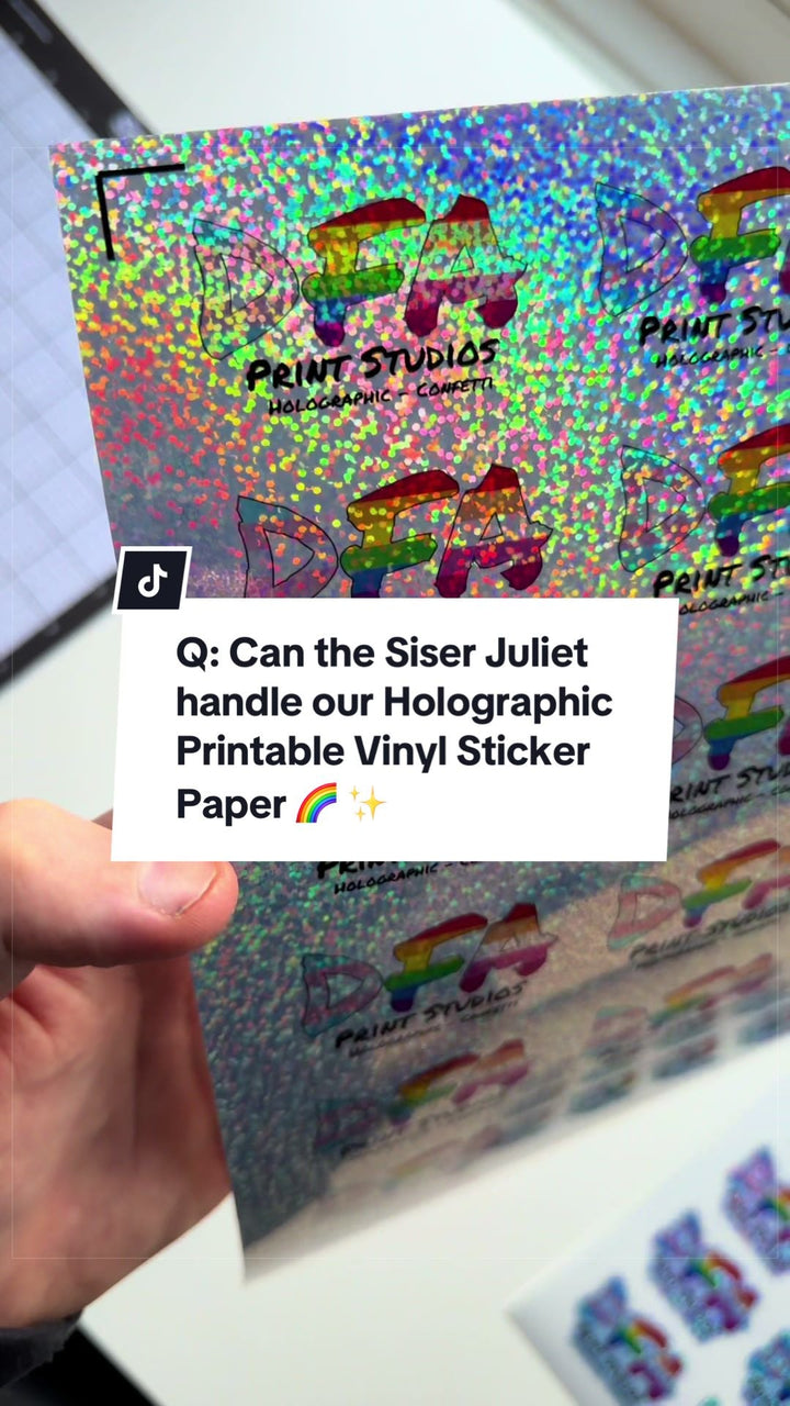 FAQ: Can the Siser Juliet read & cut complex papers? - Stickiply