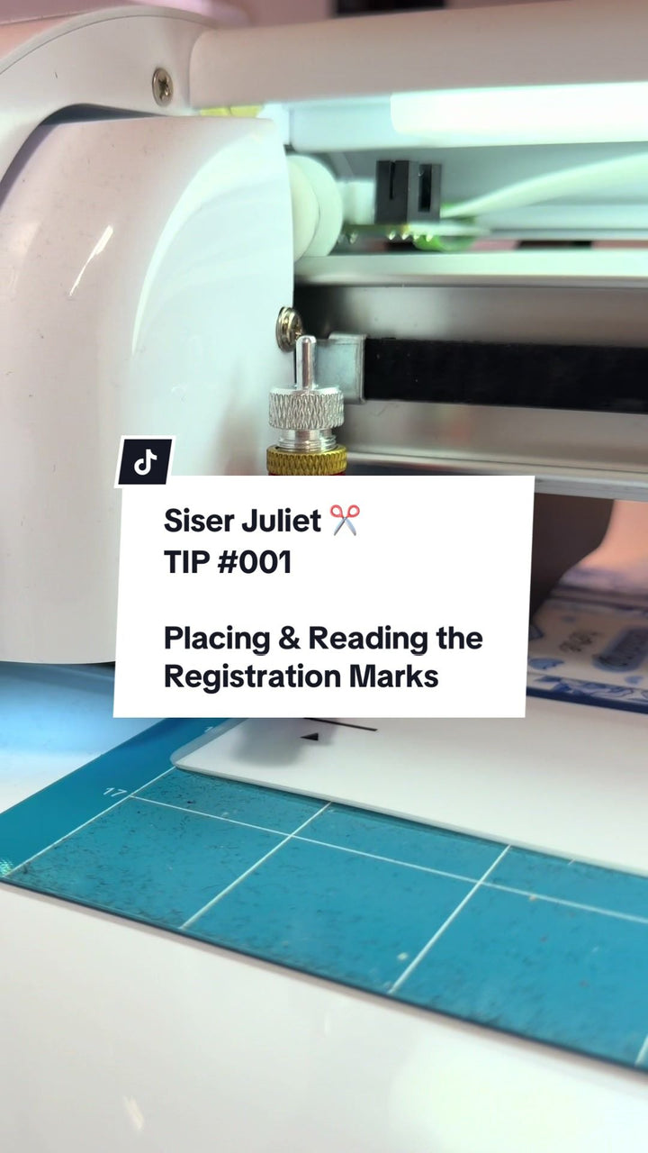 TIP 001: Siser Juliet Tutorials ✂️ - Stickiply
