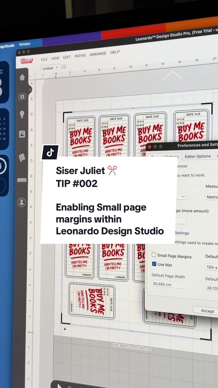 TIP 002: Siser Juliet Tutorials ✂️ - Stickiply