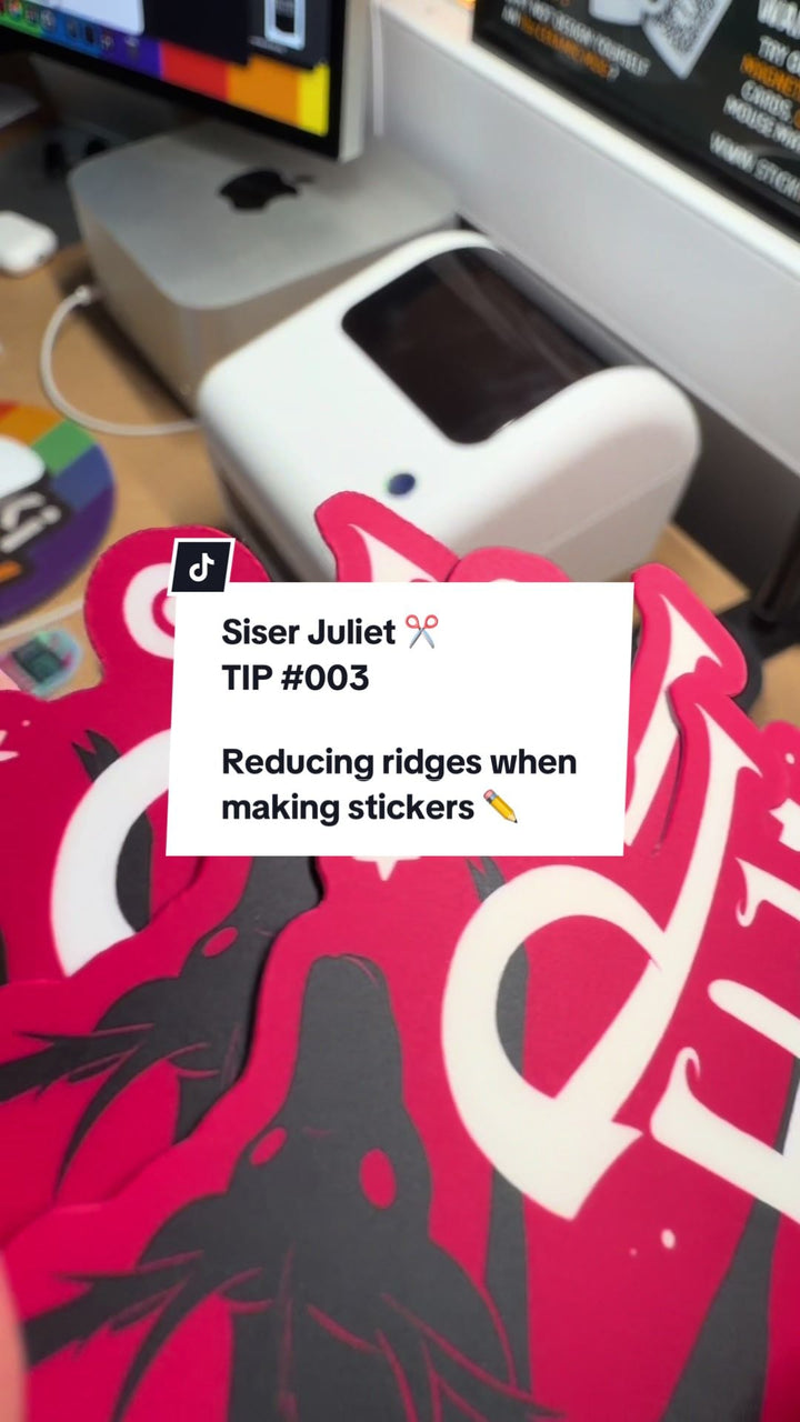 TIP 003: Siser Juliet Tutorials ✂️ - Stickiply