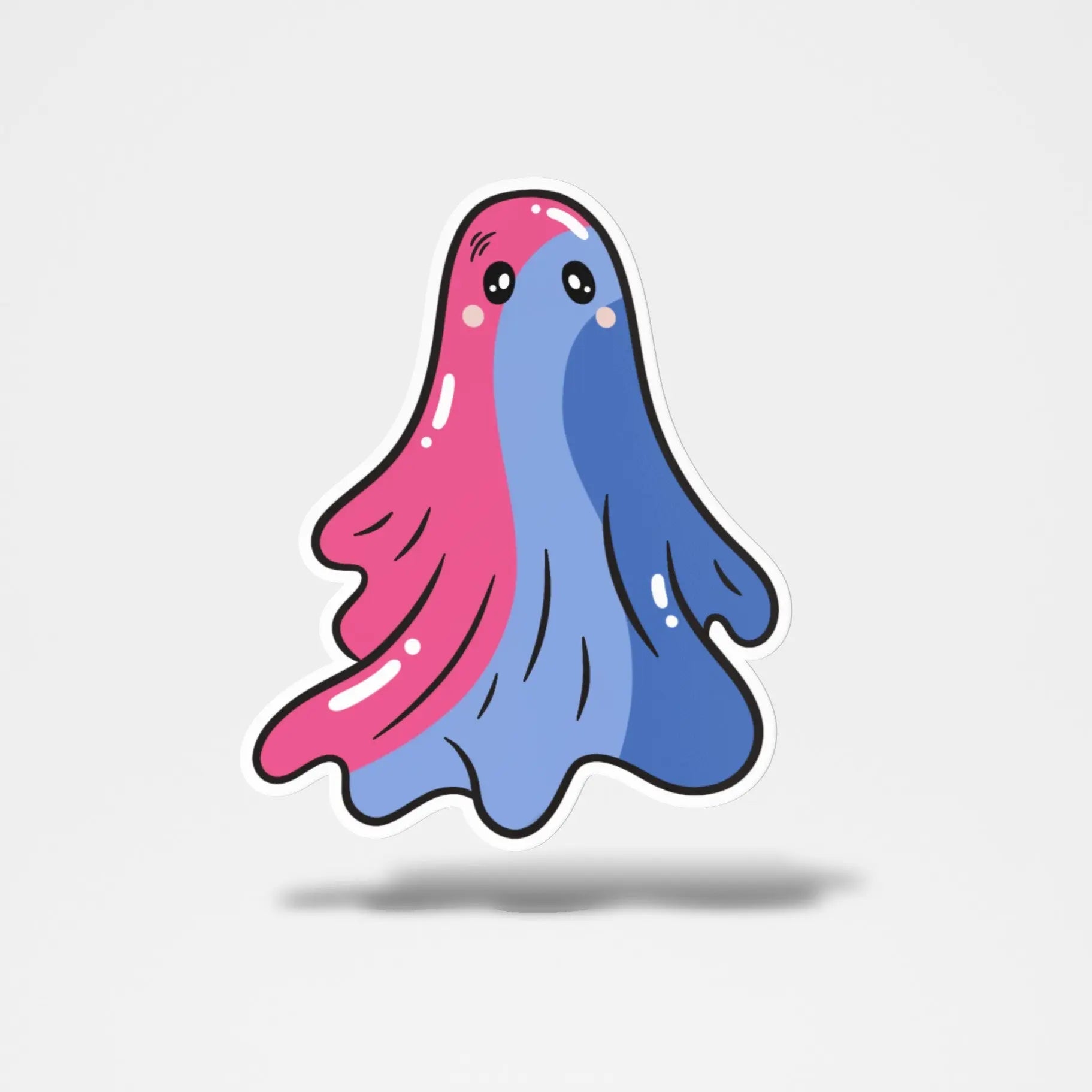 LGBTQIA+ Ghost Stickers - Premium Sticker - Just £2!