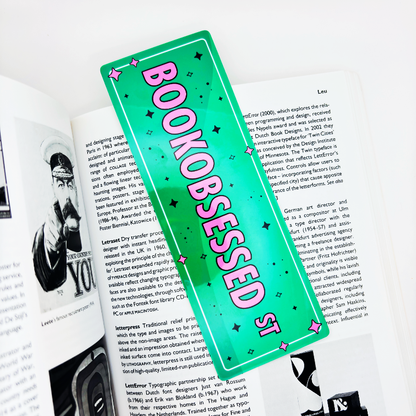 Book Obsessed Street Bookmark - Premium Bookmark - Just £1.75!