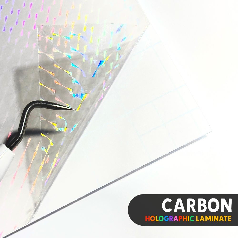 Self-Adhesive Holographic Laminate (A4) - Premium Laminate - Just £0.40!