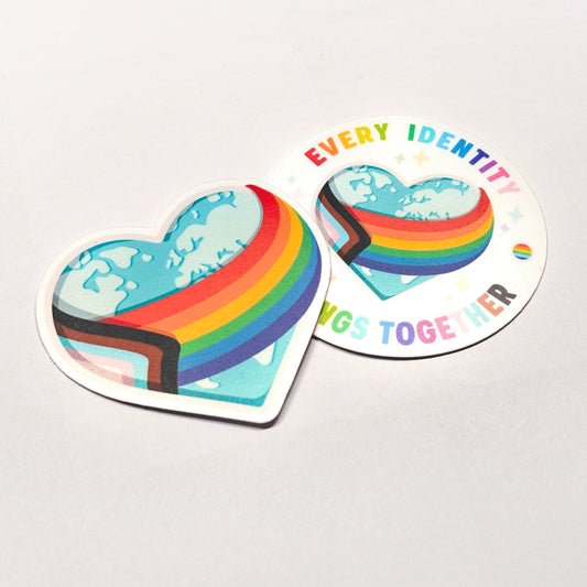 Every Identity Belongs Sticker - Premium Sticker - Just £1.75!