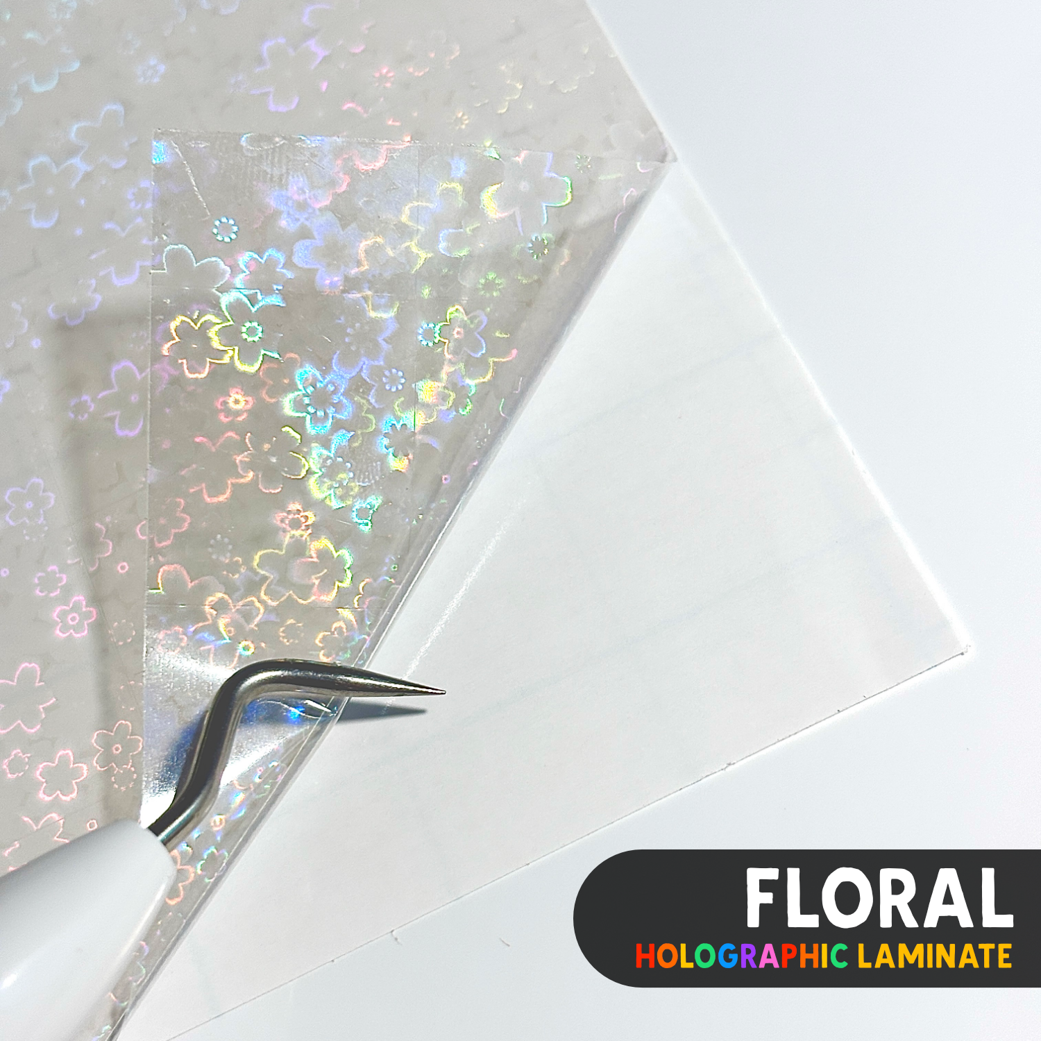 Self-Adhesive Holographic Laminate (A4) - Premium Laminate - Just £0.40!