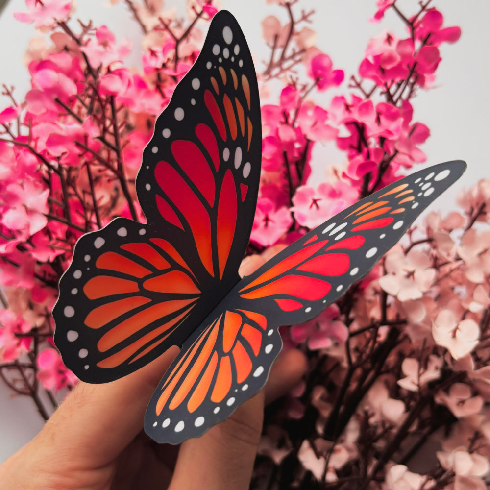 Monarch Butterfly - 3D Bookmark - Premium 3D Bookmark - Just £2.75!