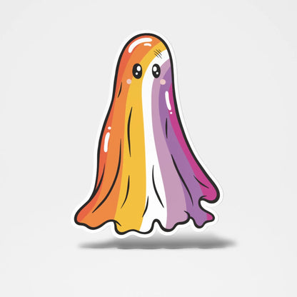 LGBTQIA+ Ghost Stickers - Premium Sticker - Just £2!