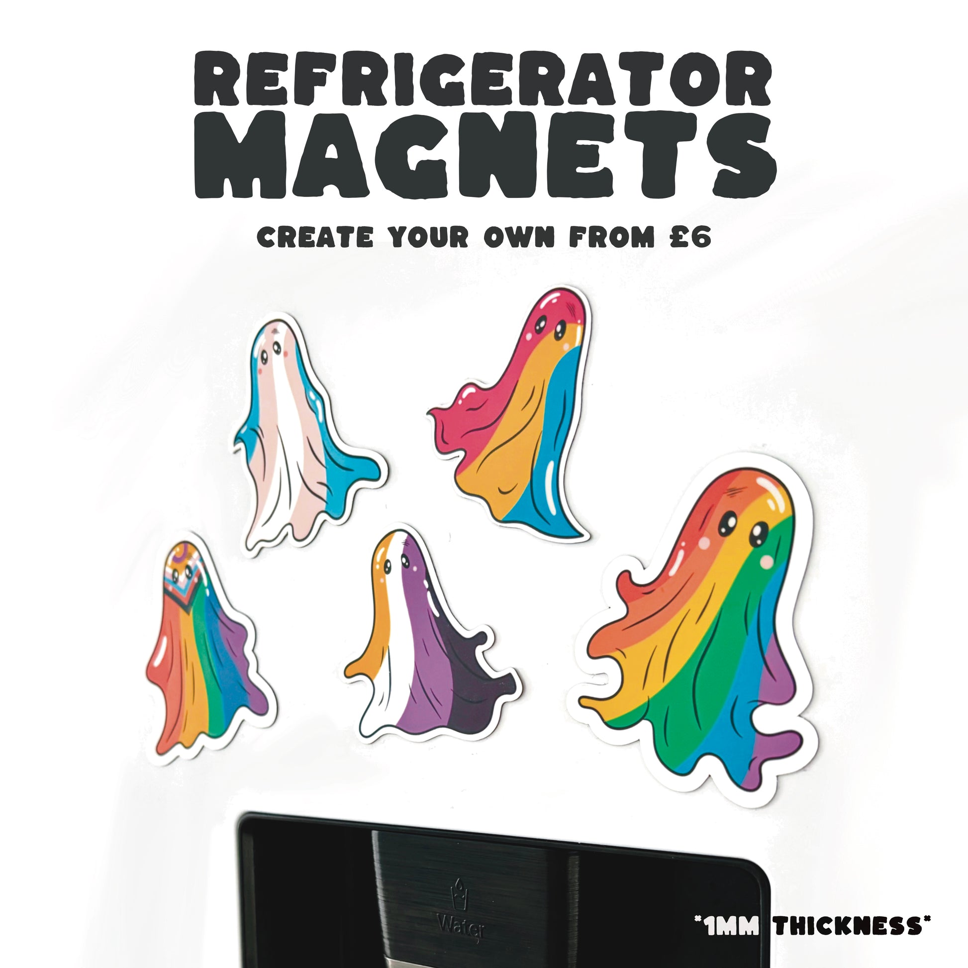 Die-Cut Custom Shaped Magnets - Premium Services - Just £6!