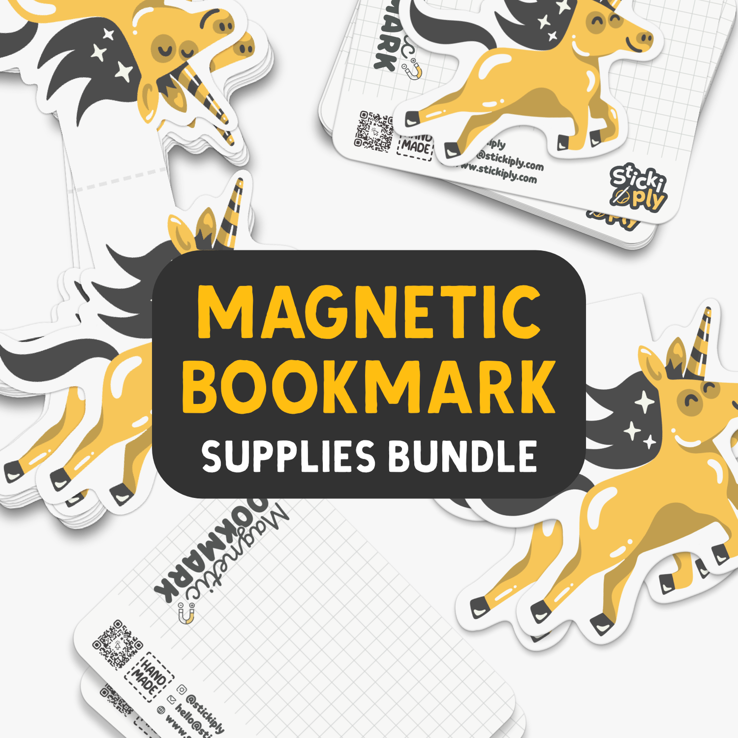 Magnetic Bookmark Supplies Bundle - Premium Supplies Bundle - Just £12.25!