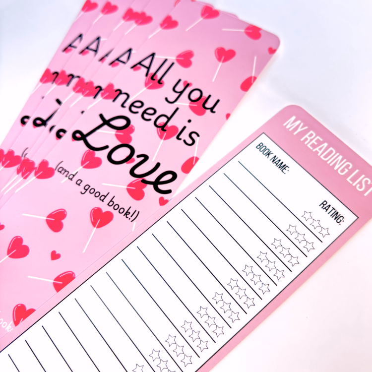 CUSTOM PRINTED BOOKMARKS - Premium Services - Just £3.50!