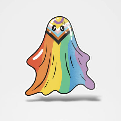 LGBTQIA+ Ghost Stickers - Premium Sticker - Just £2!