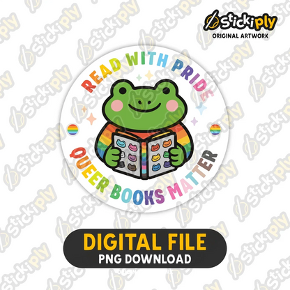 Read with Pride (LGBTQ) - Digital Download - Premium Digital Download - Just £1.50!