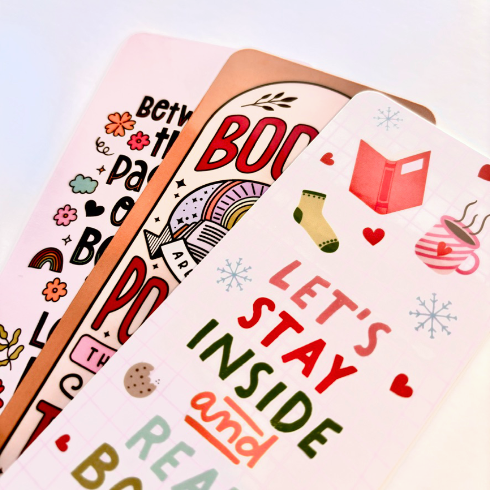 CUSTOM PRINTED BOOKMARKS - Premium Services - Just £2!