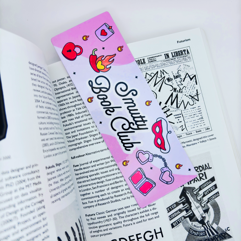 Smutty Book Club Bookmark - Premium Bookmark - Just £1.75!